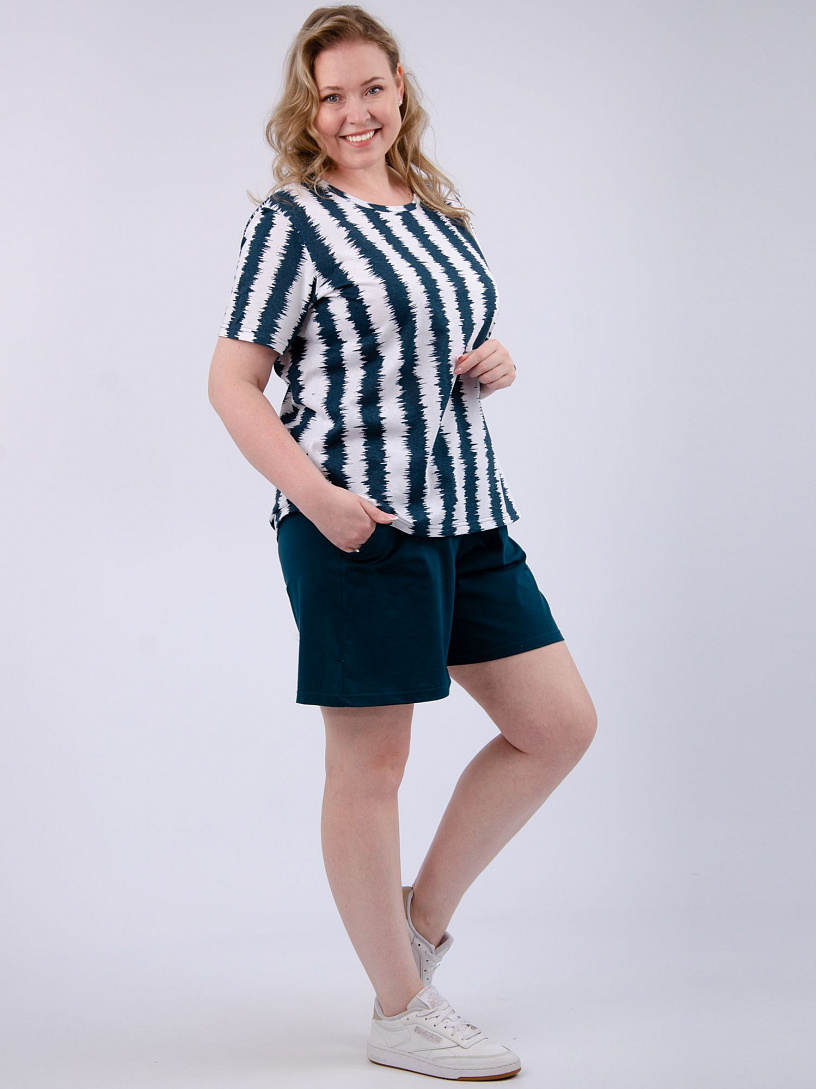 Домашний костюм ДК-371-изумруд